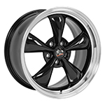OE Wheels Ford Mustang Bullit FR01 Black W/ Machined Lip