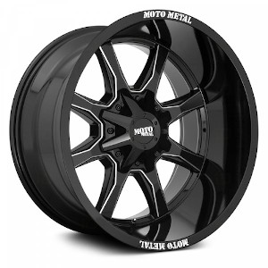 Moto Metal MO970 Gloss Black W/ Milled Spokes