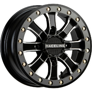 Raceline A71 UTV Mamba Beadlock Black Milled