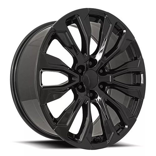 Factory Reproductions FR 203 GMC Denali 12 Spoke Gloss Black