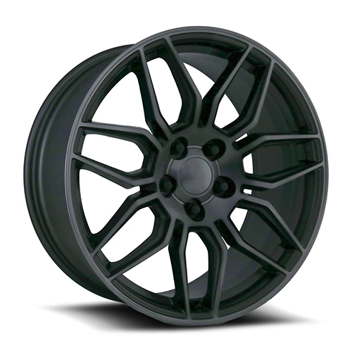 Factory Reproductions FR 401 C8 Z06 Satin Titanium Gray Machined With Dark Clear