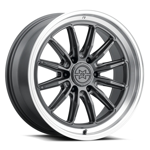 Method Race MR803 Gloss Titanium With Machined Lip