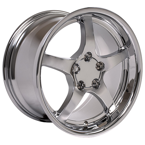 OE Wheels Chevrolet Corvette C5 CV05 Deep Dish Chrome