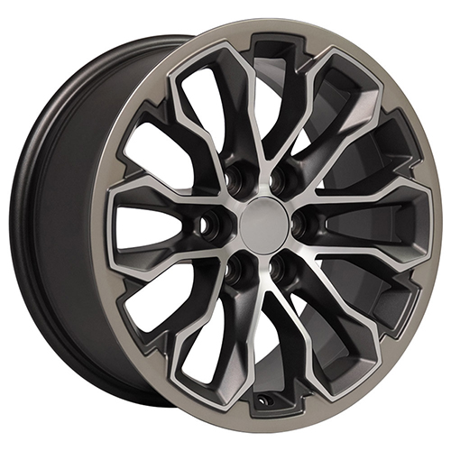 OE Wheels Chevrolet Colorado ZR2 CV54 Satin Gunmetal W/ Machined Face