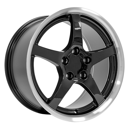 OE Wheels Chevrolet Corvette C5 CV05 Deep Dish Black