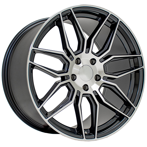 OE Wheels Chevrolet Corvette C8 CV03D Gunmetal Machined