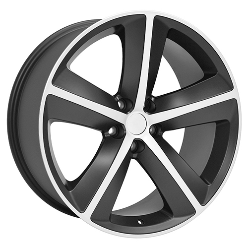 OE Wheels Dodge Charger SRT DG05 Satin Black Machined