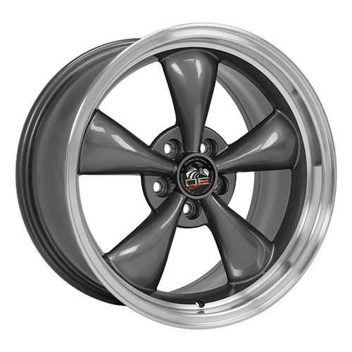 OE Wheels Ford Mustang Bullit FR01 Anthracite W/ Machined Lip