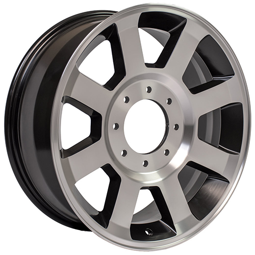 OE Wheels Ford Super Duty FR78 Satin Black Machined