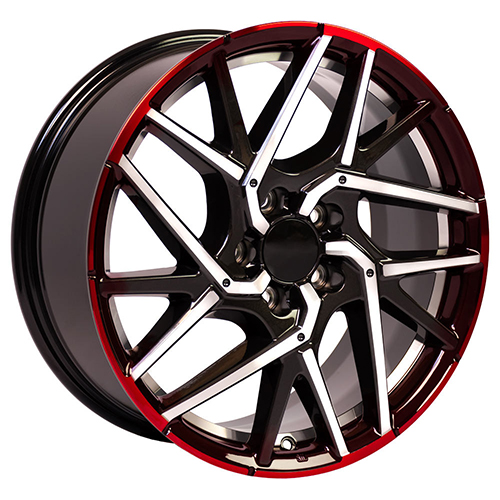 OE Wheels Honda Civic Hatchback HD06 Gunmetal Machined