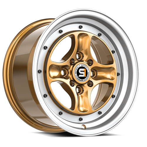Spec-1 SPT-35 Gold With Machined Lip