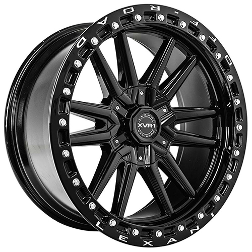 XVR-1 Veneta Glossy Black W/ Black Simulated Beadlock