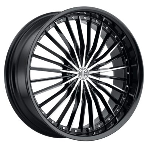 2Crave No.26 Gloss Black W/ Machined Face - Part Number N26-2485I10JB 2Crave No.26 Gloss Black W/ Machined Face Photo