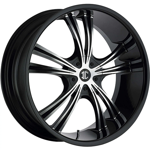 2Crave No.2 Gloss Black W/ Machined Face - Part Number N02-1875GK40FB 2Crave No.2 Gloss Black W/ Machined Face Photo