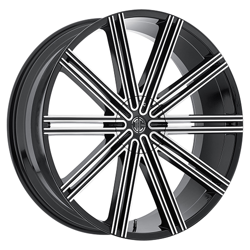 2Crave No.37 Gloss Black W/ Machined Face - Part Number N37-1875C10FB 2Crave No.37 Gloss Black W/ Machined Face Photo