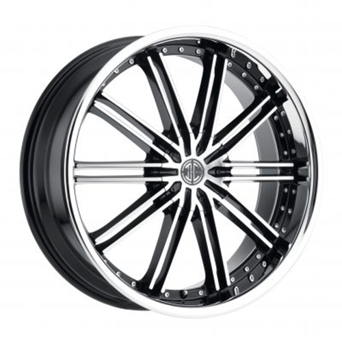 2Crave No.53 Gloss Black W/ Machined Face - Part Number N53-2085KK15JB 2Crave No.53 Gloss Black W/ Machined Face Photo