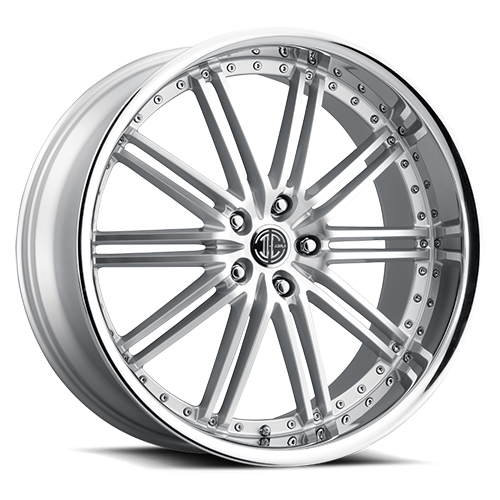 2Crave Signature Series No.33 Platinum Silver With Diamond Cut Face and Chrome Lip - Part Number N33-2010FF42JPSK 2Crave Signature Series No.33 Platinum Silver With Diamond Cut Face and Chrome Lip Photo