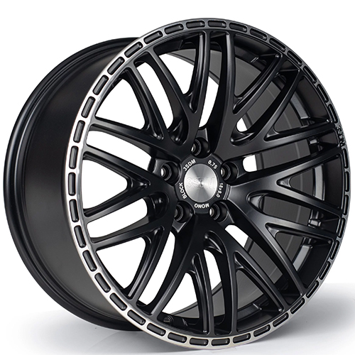3SDM 0.75 Matte Black W/ Machined Lip - Part Number S18905114MBH07540 3SDM 0.75 Matte Black W/ Machined Lip Photo