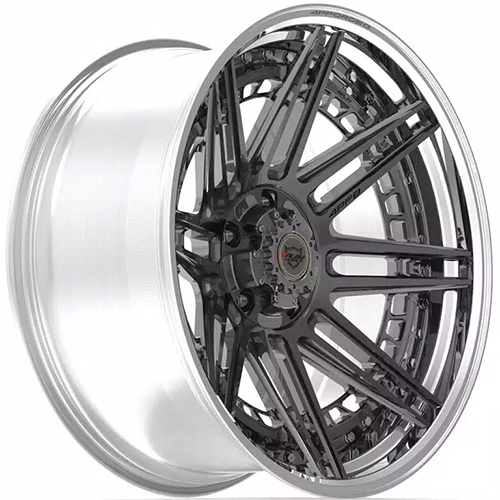 4Play 4PF8 Brushed W/ Tinted Clear & Polished Barrel - Part Number 4PF8-24140-6D55-76BG-P 4Play 4PF8 Brushed W/ Tinted Clear & Polished Barrel Photo
