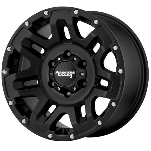 American Racing Yukon AR200 Black - Part Number AR20079050718 American Racing Yukon AR200 Black Photo