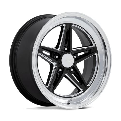 American Racing Groove VN514 Gloss Black Milled W/ Diamond Cut Lip - Part Number VN514BE20105020N American Racing Groove VN514 Gloss Black Milled W/ Diamond Cut Lip Photo