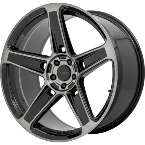 American Racing Hellion AR936 Gloss Black W/ Gray Tint - Part Number AR93622915320 American Racing Hellion AR936 Gloss Black W/ Gray Tint Photo