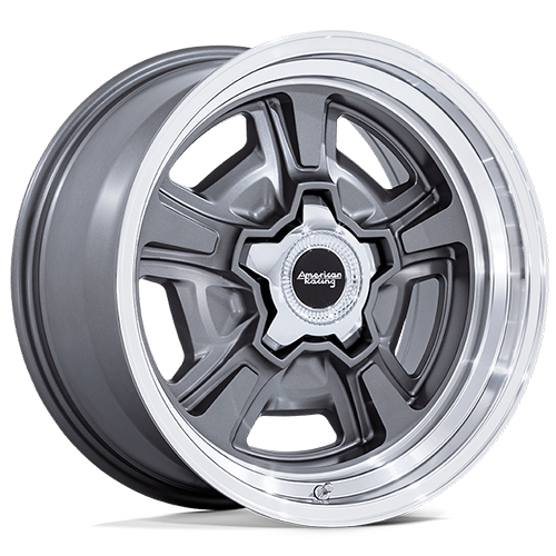American Racing Forged Marauder VN517 Anthracite W/ Diamond Cut Lip - Part Number VN517AD22105006 American Racing Forged Marauder VN517 Anthracite W/ Diamond Cut Lip Photo