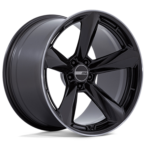 American Racing AR946 TTF Gloss Black W/ Double Dark Tinted Lip - Part Number AR946BT20955215 American Racing AR946 TTF Gloss Black W/ Double Dark Tinted Lip Photo
