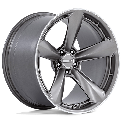 American Racing AR946 TTF Matte Anthracite W/ Machined Lip - Part Number AR946AD20111250 American Racing AR946 TTF Matte Anthracite W/ Machined Lip Photo