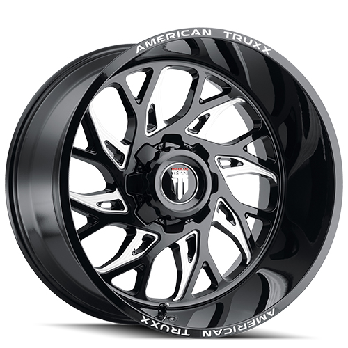 American Truxx Destiny AT1913 Black Milled - Part Number AT1913-2281M-44 American Truxx Destiny AT1913 Black Milled Photo