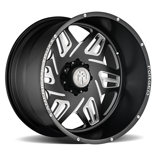 American Truxx Forged Orion ATF1908 ATF1908 Matte Black Milled - Part Number ATF1908-24481-76M American Truxx Forged Orion ATF1908 ATF1908 Matte Black Milled Photo