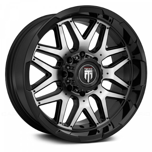 American Truxx Grind AT151 Black W/ Machined Face - Part Number AT151-2985BM0 American Truxx Grind AT151 Black W/ Machined Face Photo