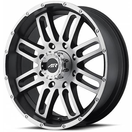 American Racing AR901 Satin Black W/ Machined Face - Part Number AR90178560520 American Racing AR901 Satin Black W/ Machined Face Photo