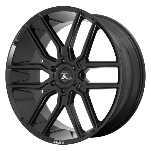 Asanti Black Label ABL-28 Gloss Black - Part Number ABL28-20906330BK Asanti Black Label ABL-28 Gloss Black Photo