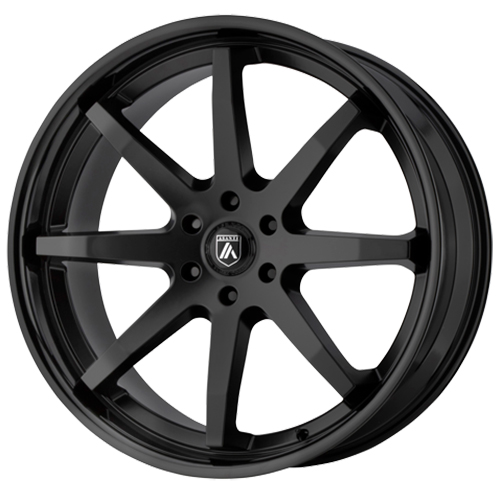 Asanti Black Label ABL-32 Satin Black W/ Gloss Black Lip - Part Number ABL32-22952730 Asanti Black Label ABL-32 Satin Black W/ Gloss Black Lip Photo