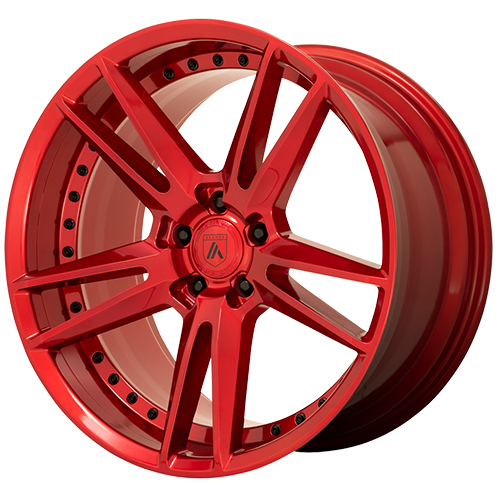 Asanti Black Label ABL-33 Reign Candy Red - Part Number ABL33-20901235RD Asanti Black Label ABL-33 Reign Candy Red Photo