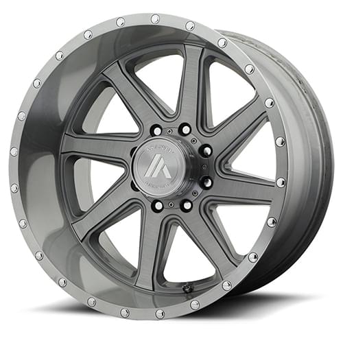 Asanti Offroad AB814 Titanium Brushed - Part Number AB814-201263TB40NL Asanti Offroad AB814 Titanium Brushed Photo