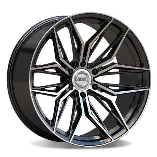 ATW Offroad Sahara Machined Black - Part Number WATWSAH221713 ATW Offroad Sahara Machined Black Photo