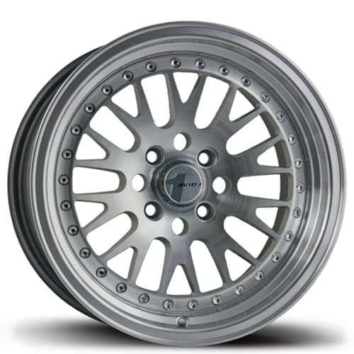 Avid 1 AV-12 Hyper Silver W/ Machined Lip - Part Number AV1215804C25MF Avid 1 AV-12 Hyper Silver W/ Machined Lip Photo