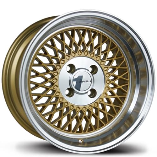 Avid 1 AV-18 Gold W/ Machined Lip - Part Number AV1815804C25GD Avid 1 AV-18 Gold W/ Machined Lip Photo