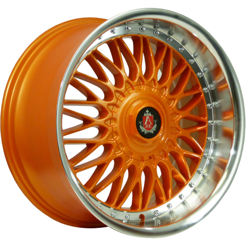 Axe EX10 Orange W/ Polished Lip - Part Number 918BLNK35EX10OR-5x120 Axe EX10 Orange W/ Polished Lip Photo