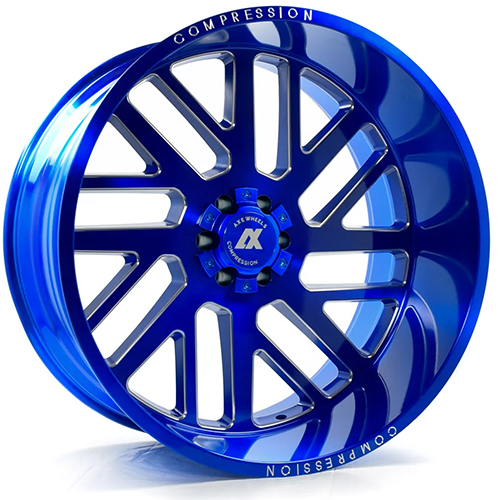 Axe Off-Road 2.7 Candy Blue Milled - Part Number 221212H-44AX2CB Axe Off-Road 2.7 Candy Blue Milled Photo