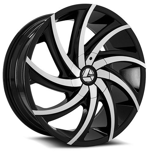 Azara AZA-503 Black Machined - Part Number AZAC503228551121143+38BM Azara AZA-503 Black Machined Photo