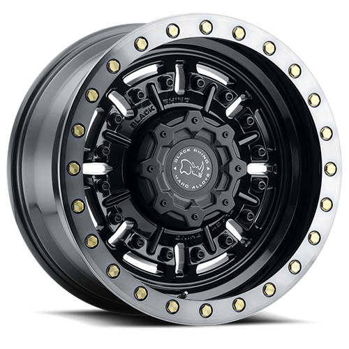 Black Rhino Abrams Gunmetal W/ Dark Tint Lip - Part Number 1785ABR-86135B87 Black Rhino Abrams Gunmetal W/ Dark Tint Lip Photo