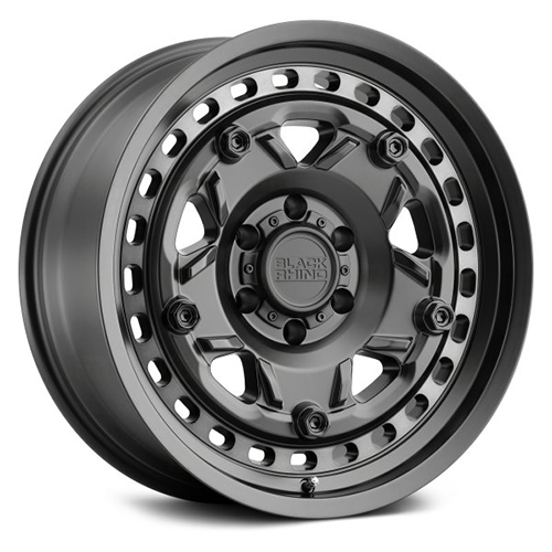 Black Rhino Grange Matte Black W/ Machined Tint Ring - Part Number 2090GRG-88170M25 Black Rhino Grange Matte Black W/ Machined Tint Ring Photo
