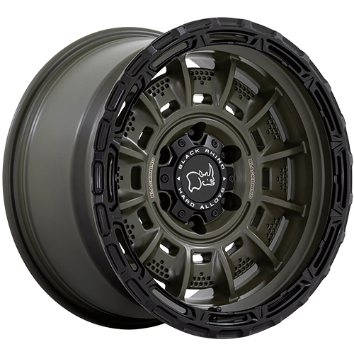 Black Rhino Legion Olive Drab Green W/ Black Lip - Part Number BR002EB17905000 Black Rhino Legion Olive Drab Green W/ Black Lip Photo