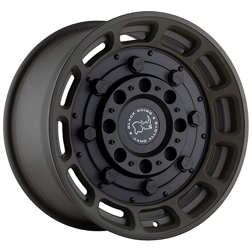 Black Rhino Warthog Matte Olive Drab Green W/ Black Center - Part Number 1785WHG-86140N12 Black Rhino Warthog Matte Olive Drab Green W/ Black Center Photo
