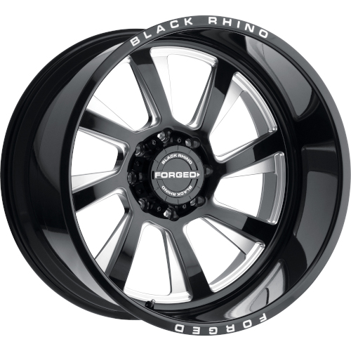 Black Rhino Blaster Gloss Black W/ Milled Spokes Right - Part Number 2214BLR-66140B12R Black Rhino Blaster Gloss Black W/ Milled Spokes Right Photo