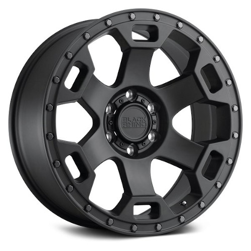 Black Rhino Gauntlet Gloss Black W/ Gunmetal Bolt - Part Number 1890GLT-85127M71 Black Rhino Gauntlet Gloss Black W/ Gunmetal Bolt Photo