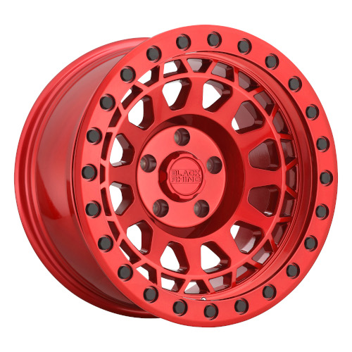 Black Rhino Primm Candy Red W/ Black Bolts - Part Number 2095PRM-85127R71 Black Rhino Primm Candy Red W/ Black Bolts Photo